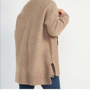 Textured Garter Stitch Open Front Cardigan Coat